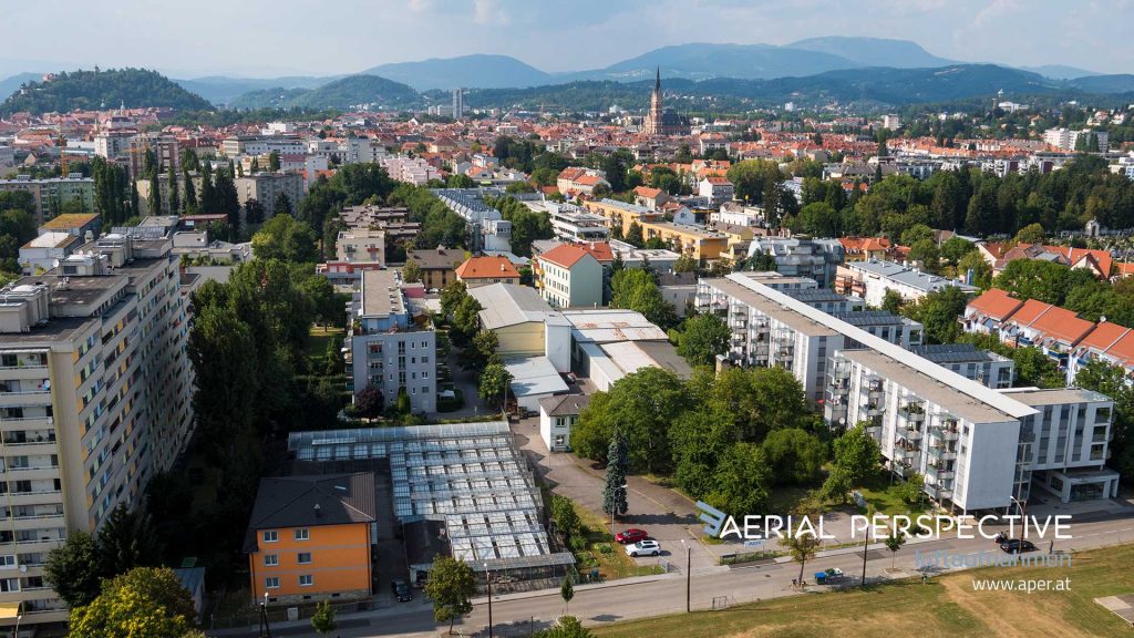 Luftaufnahmen in Graz